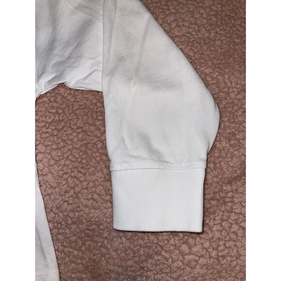 Zara Women’s Long Sleeve White Oversized Sweater Small Size - Picture 4 of 8